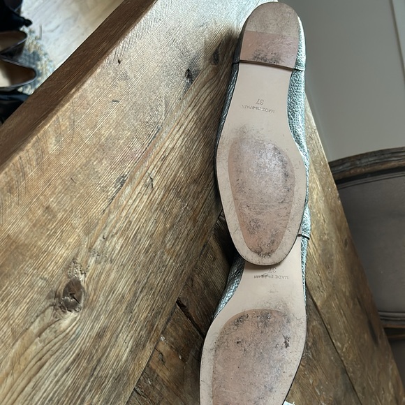 Silver leather loafer - Picture 5 of 5